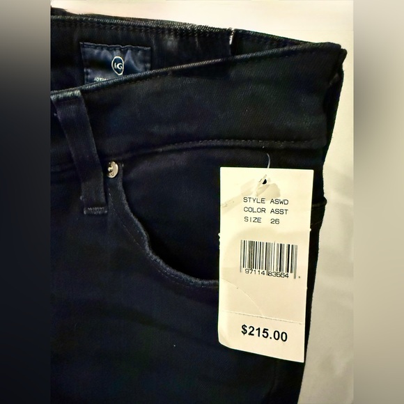 AG Adriano Goldschmied High-Rise Skinny Jeans Size 26 - Picture 4 of 6